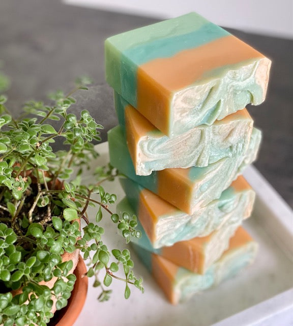 Basil, Lime & Mandarin Soap