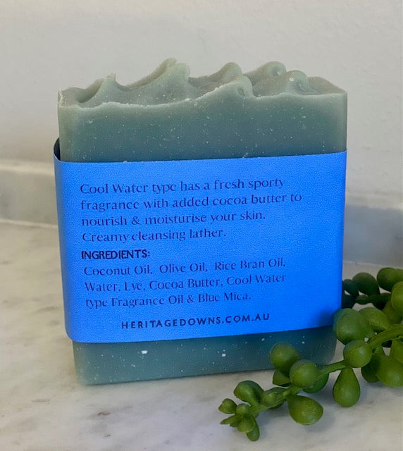 Cool Water & Cocoa Butter Soap