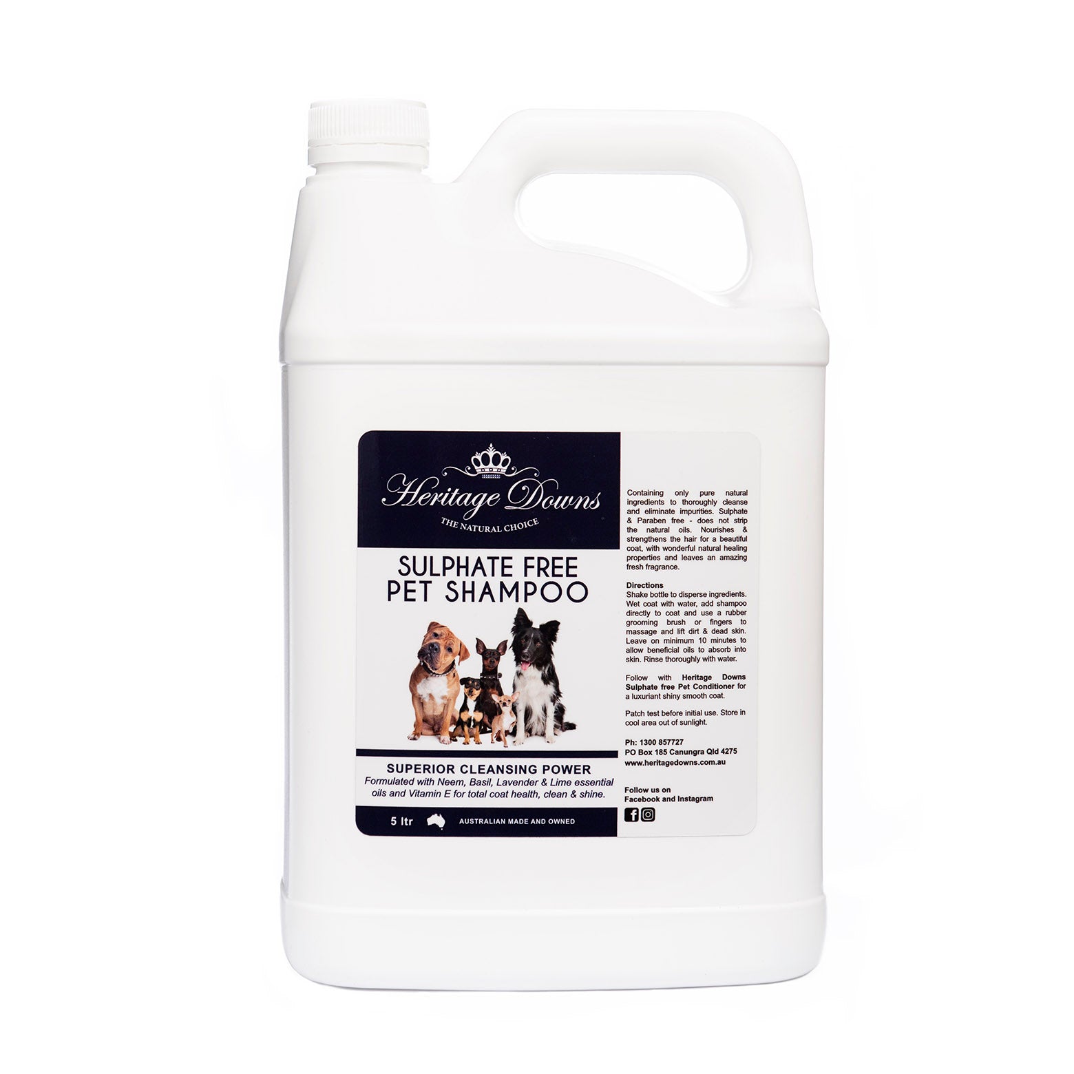 Neem, Basil & Lavender Pet Shampoo