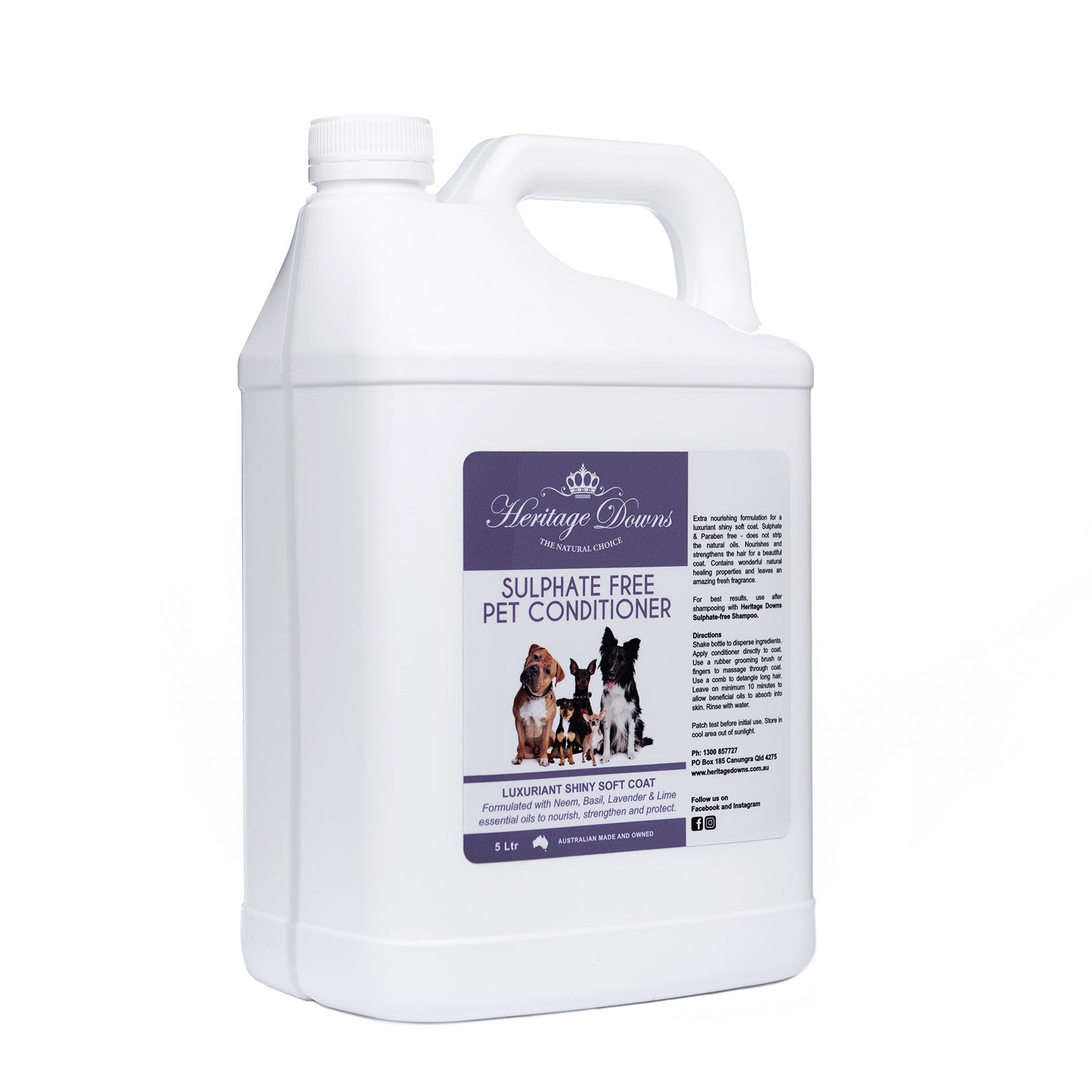 Neem, Basil & Lavender Pet Conditioner