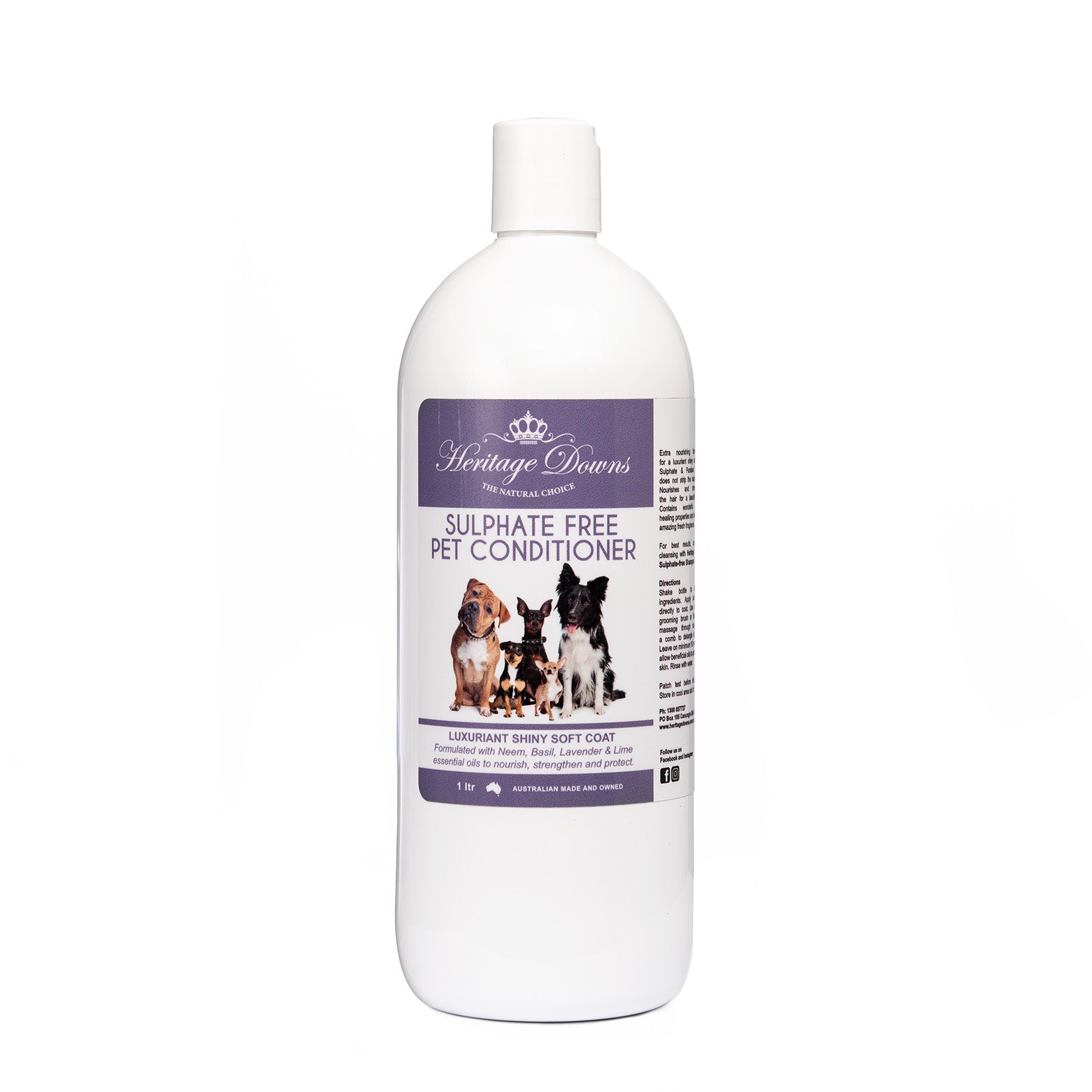 Neem, Basil & Lavender Pet Conditioner