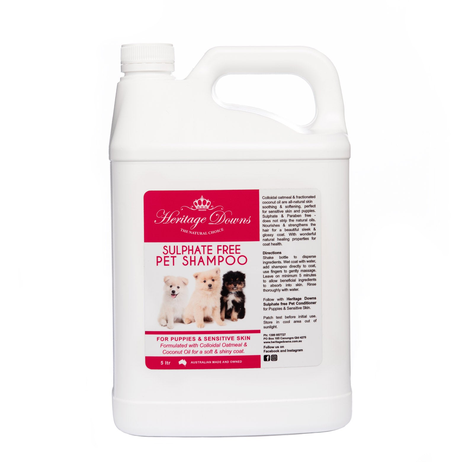 Oatmeal & Coconut Pet Shampoo