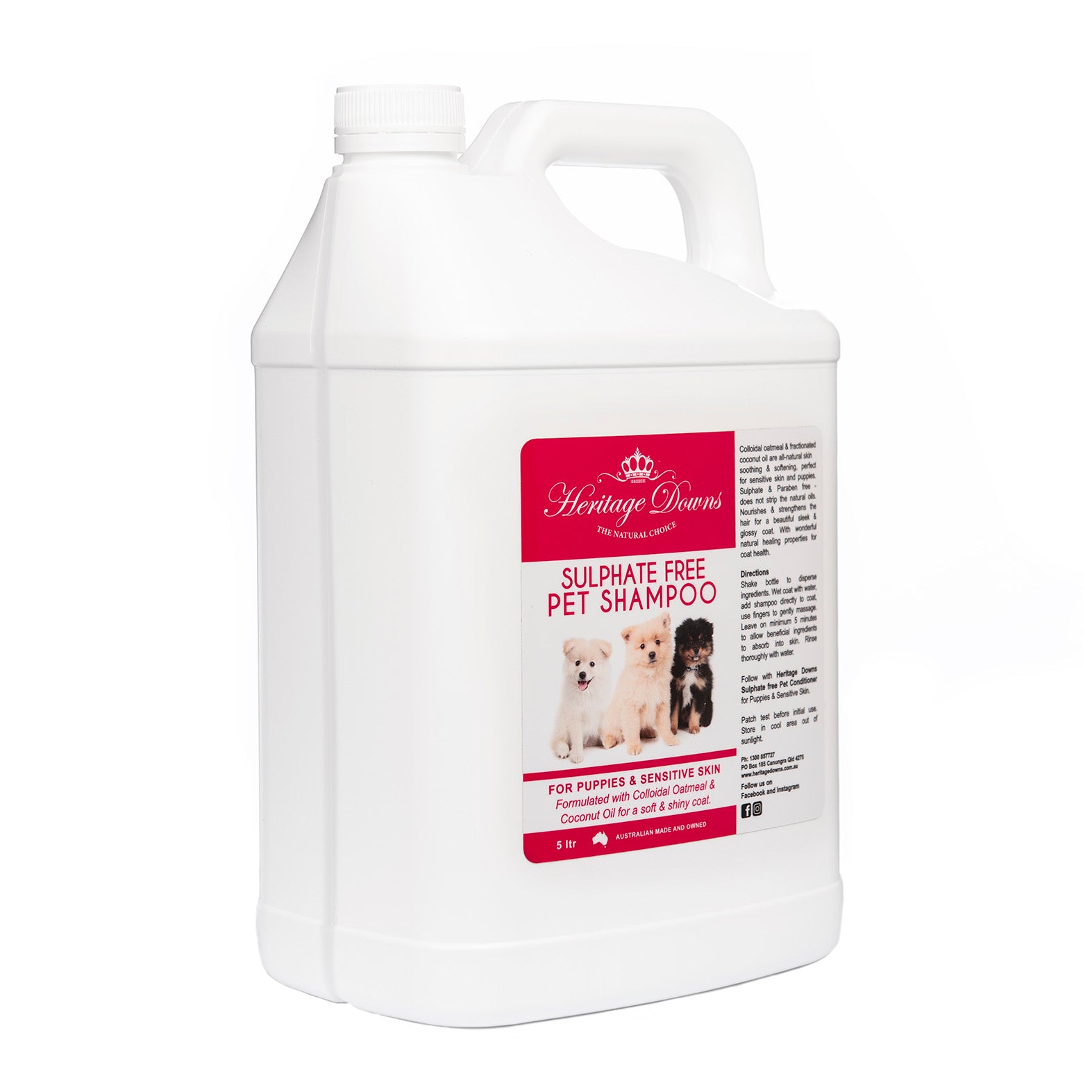 Oatmeal & Coconut Pet Shampoo