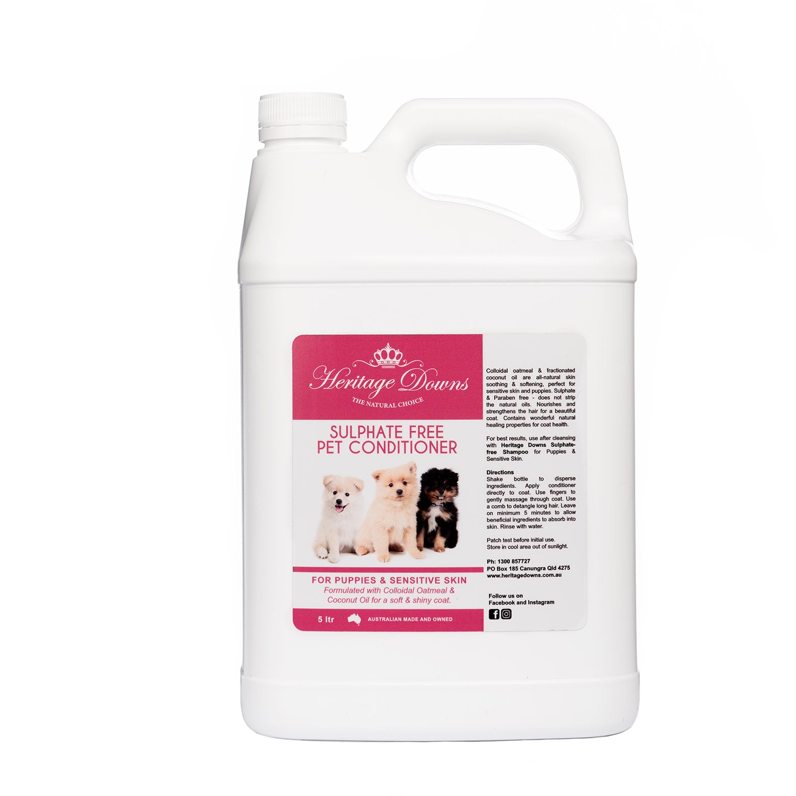 Oatmeal & Coconut Pet Conditioner