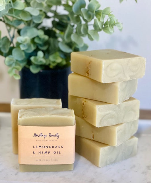 Lemongrass & Hemp Oil Soap