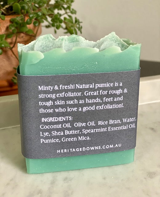 Spearmint & Pumice Soap