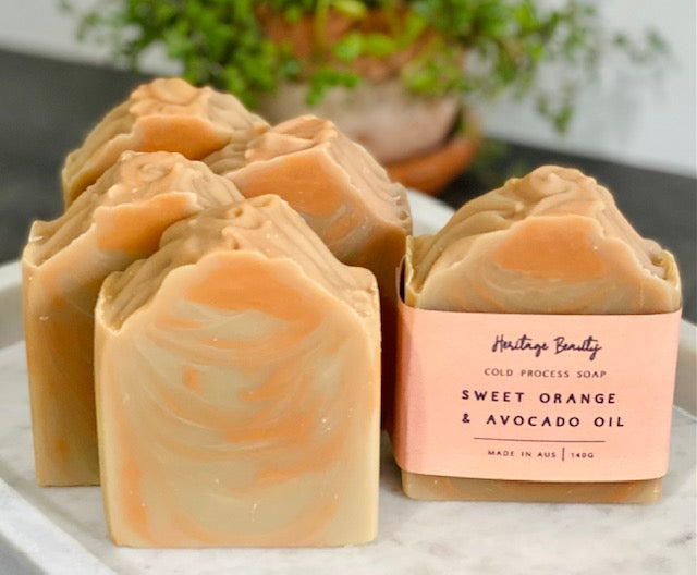 Sweet Orange & Avocado Oil Soap