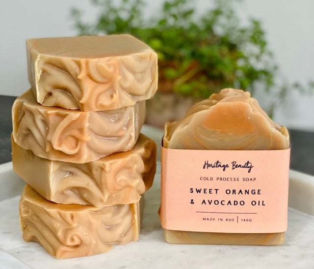 Sweet Orange & Avocado Oil Soap